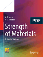 Bhaskar K Varadan TK Strength of Materials A Concise Textboo