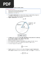 Chapter 12 Motion in A Circle 1