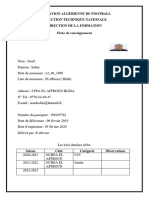 Fiche de Renseignement 1 2 2