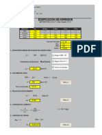 Dosificación Método ACI 211.1