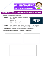 Conteo de Figuras Geometricas para Cuarto de Primaria