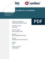 Actividad No.9 - Desarrollo de Un Plan de Crecimiento Profesional (Estudiante Que Labora)