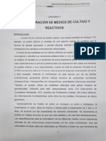 Lab 2. Preparación de Medios de Cultivo y Reactivos