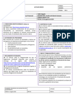 Acta de Inicio 2023-2 Gestión Humana