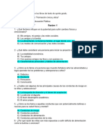 Preguntas de Formacion