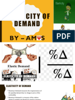 AMS Elasticity of Demand