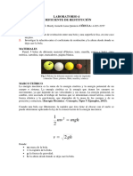 Lab - Coeficiente de Restitucion