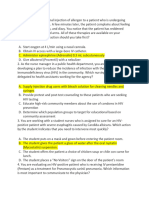 60 Ques Immunologic Management