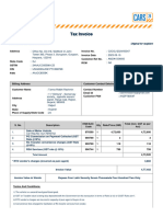 Tax Invoice: Cariot Auto Private Limited