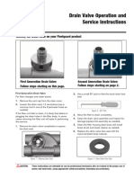 LT36720 Drain Valve Service Instructions