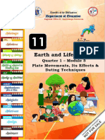 Earthandlifescience11 q1 Mod5 Platemovements Its Effects and Dating Techniques v1