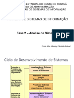 Aula 10 Presencial - Fase 2 Do Projeto Análise de Sistemas