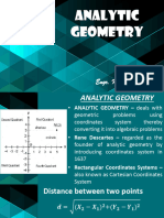 Analytic Geometry - Presentation