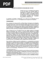 Caso Nazaria Congreso