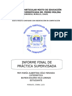 Informe Final 6to. PC Bayron Veliz Casi Aprobada