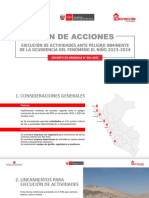 Plan de Acciones Fenomeno de El Nino 2023 2024