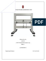 Cantilever Beam Bending Test