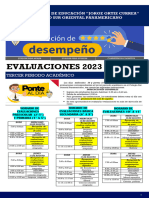 Ed. 026-Evaluaciones Tercer Periodo