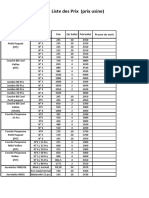 Copie de PRIX Usine 2022