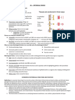 Histology Exam I Outline