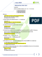 Matematicas II Uned Mayo23