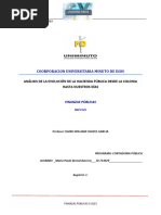 Evolución de La Hacienda Pública Desde La Colonia A Hoy Día Ii-2023