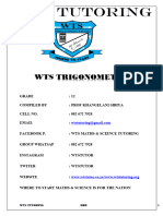 WTS 12 Trigonometry