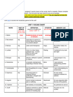 Edward Kremer - VOCABULARY UNIT 1 (9CP)