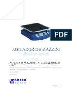 Manual Agitador de Mazzine Boeco