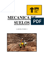 Informe de Mecanica de Suelos - Laboratorio