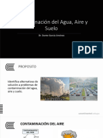 Contaminación Del Agua, Aire y Suelo