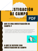 Investigación de Campo