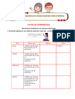 Ficha Descomposicion Decimales