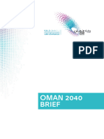 Oman Vision 2040 Brief