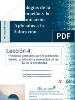 Lección 04 TIC Utilización J Diseño y Evaluación