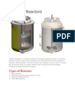 Types of Reactors