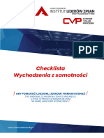 PREZENT Na Webinar Checklista Wychodzenia Z Samotnosci