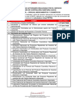 Tarifas de Las Activ - Realizadas Por El SACS Nivel Central DRCDMCagosto 2022