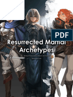 Martial Archetype - Resurrected Martial Archetypes - The Homebrewery