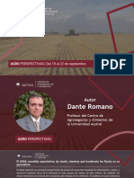 AGRO PERSPECTIVAS - Del 18 Al 22 de Septiembre