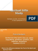 Ministry and Manifestation Gifts