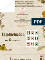 La Ponctuation en Francais.