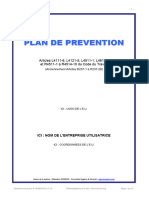 Modele Plan Prevention