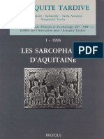 Antiquité Tardive-01 (1993) - Les Sarcophages D'aquitaine