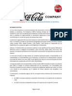 Coca-Cola Company - Un Caso de Éxito en La Industria de Bebidas No Alcohólicas