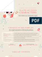 Cream & Pastel Palette Healthcare Center Characters by Slidesgos