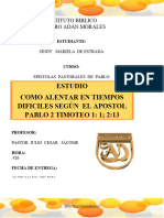 2trabajo. Julio Jacome. Alentarse en Tiempos Dificiles.