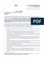 Comunicado PLS Pronunciamiento Cero Tolerancia SEP 18-05-2023