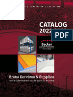 Becker Arena Products Catalogue - 1998