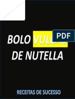 Receitas Bolo Vulcão